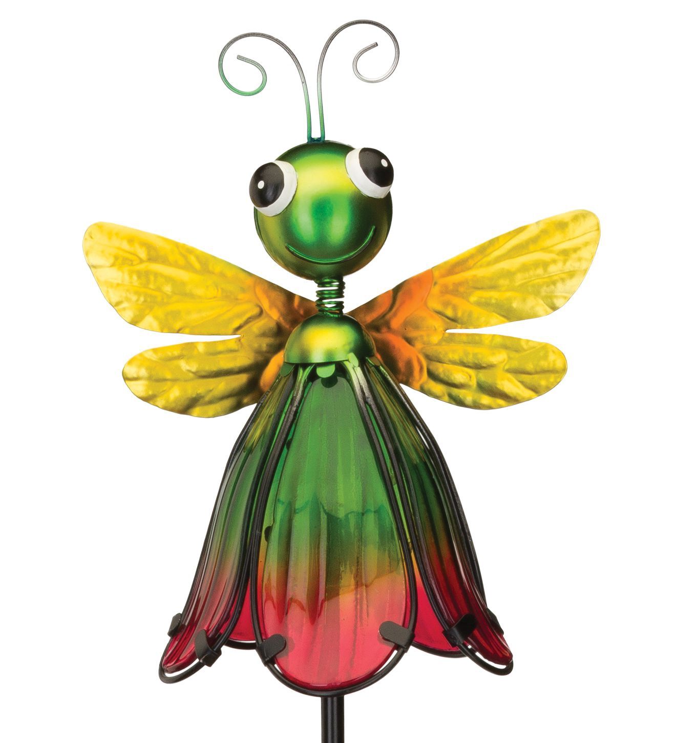 Flower Bug Solar Stake - Dragonfly