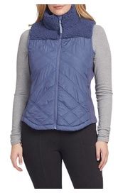 ZIP FRT QUILTED VEST
