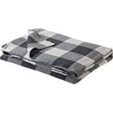 Knit Buffalo Check Throw