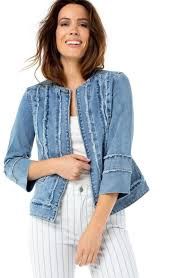Zip Front Jacket w/Fringe