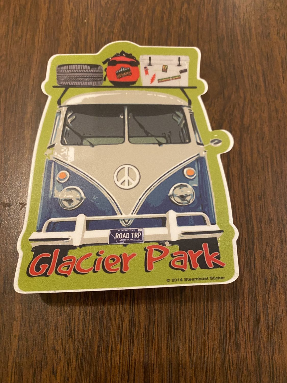 Montana Sticker - Glacier Park Van