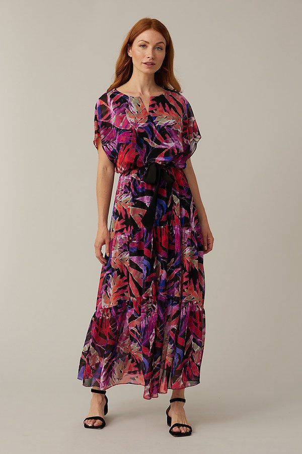 Tropical Chiffon Dress
