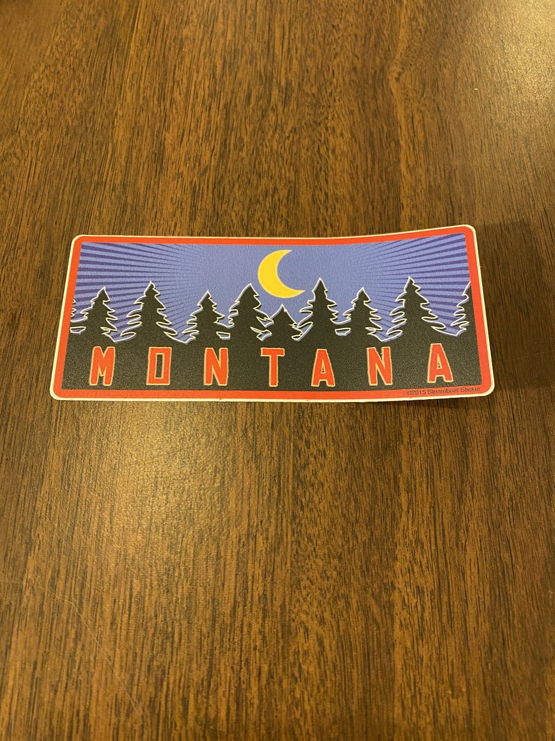 Montana Sticker - Night