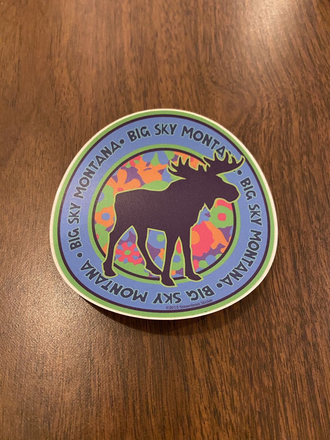 Montana Sticker - Big Sky Moose