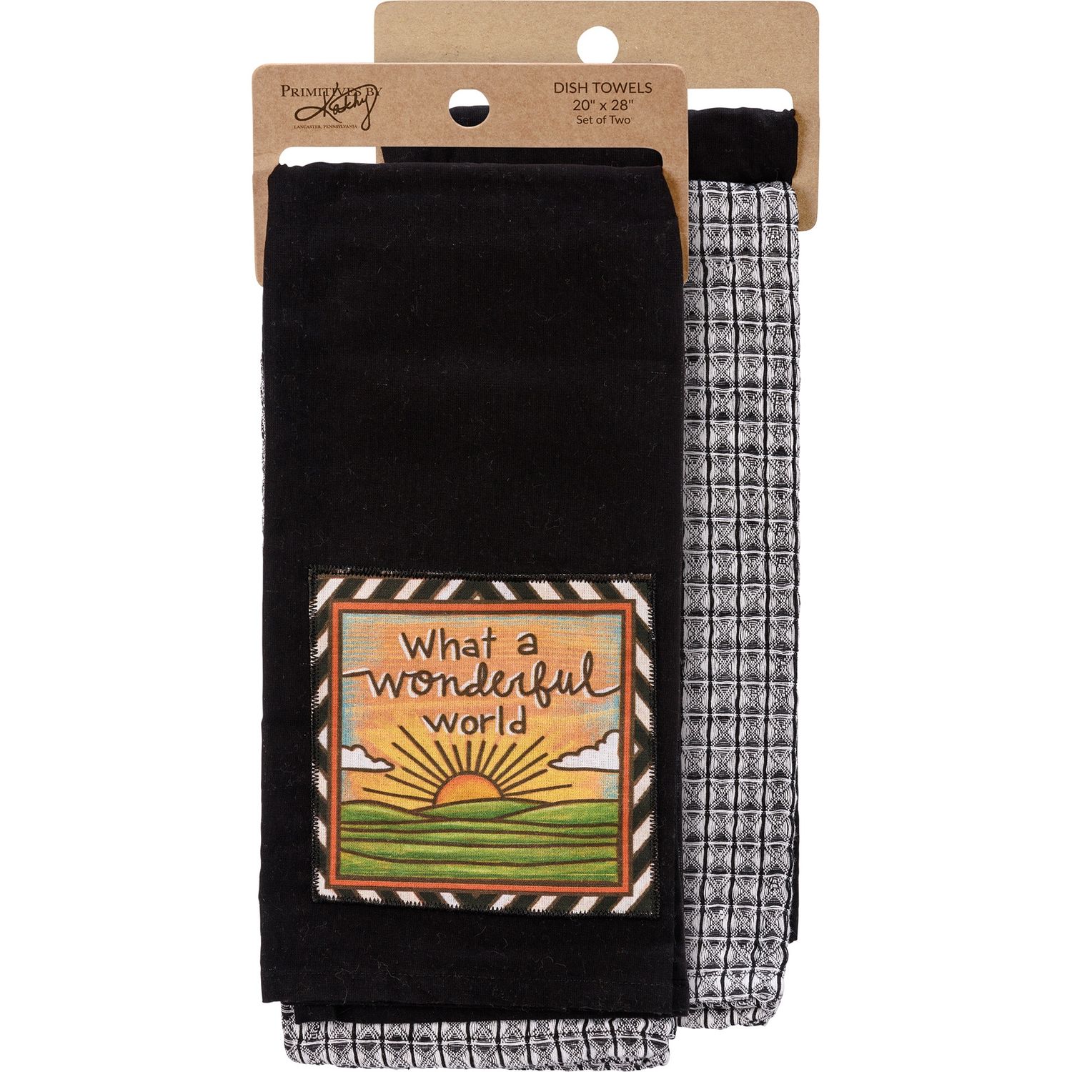 Kitchen Towel Set - What A Wonderful World