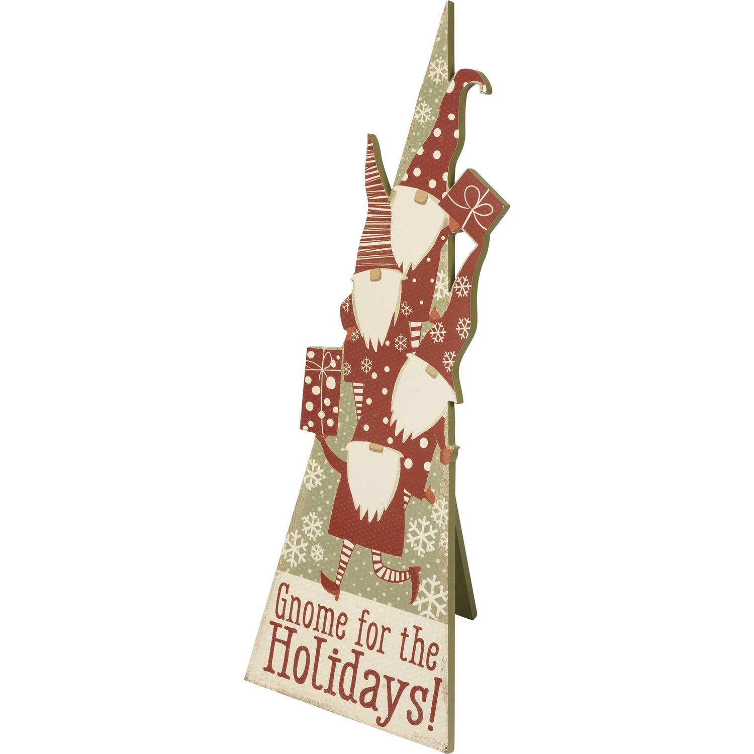 Porch Sitter - Gnome For The Holidays