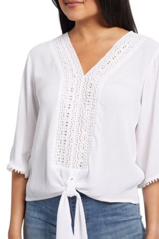 KIMONO SLEEVE BLOUSE