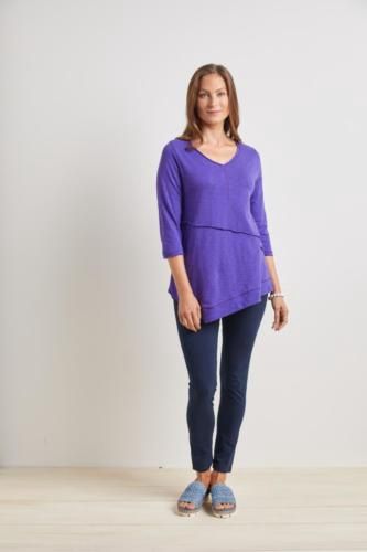 Angled Pleat Tunic