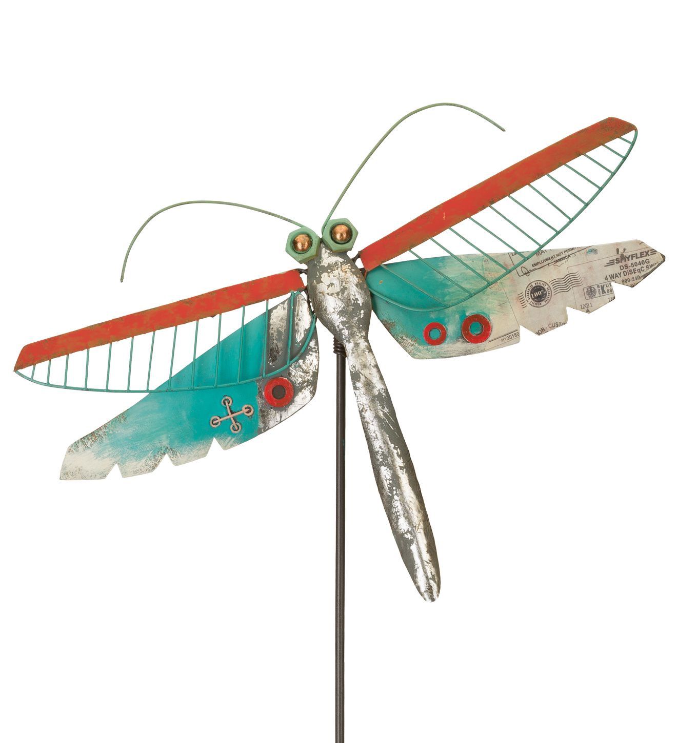 Nuts &amp; Bolts Bug Stake - Dragonfly