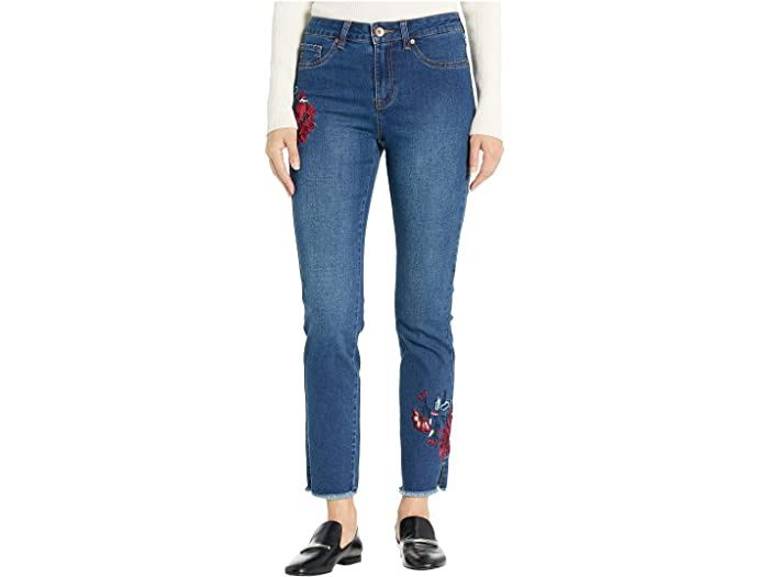 Girlfriend 5 Pocket Ankle w/Emb