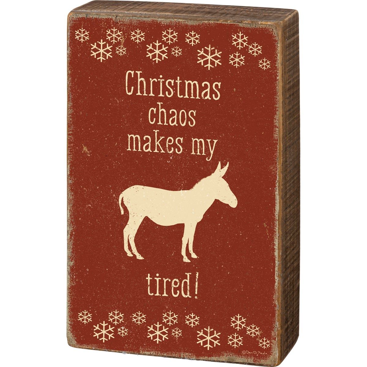 Box Sign - Christmas Chaos