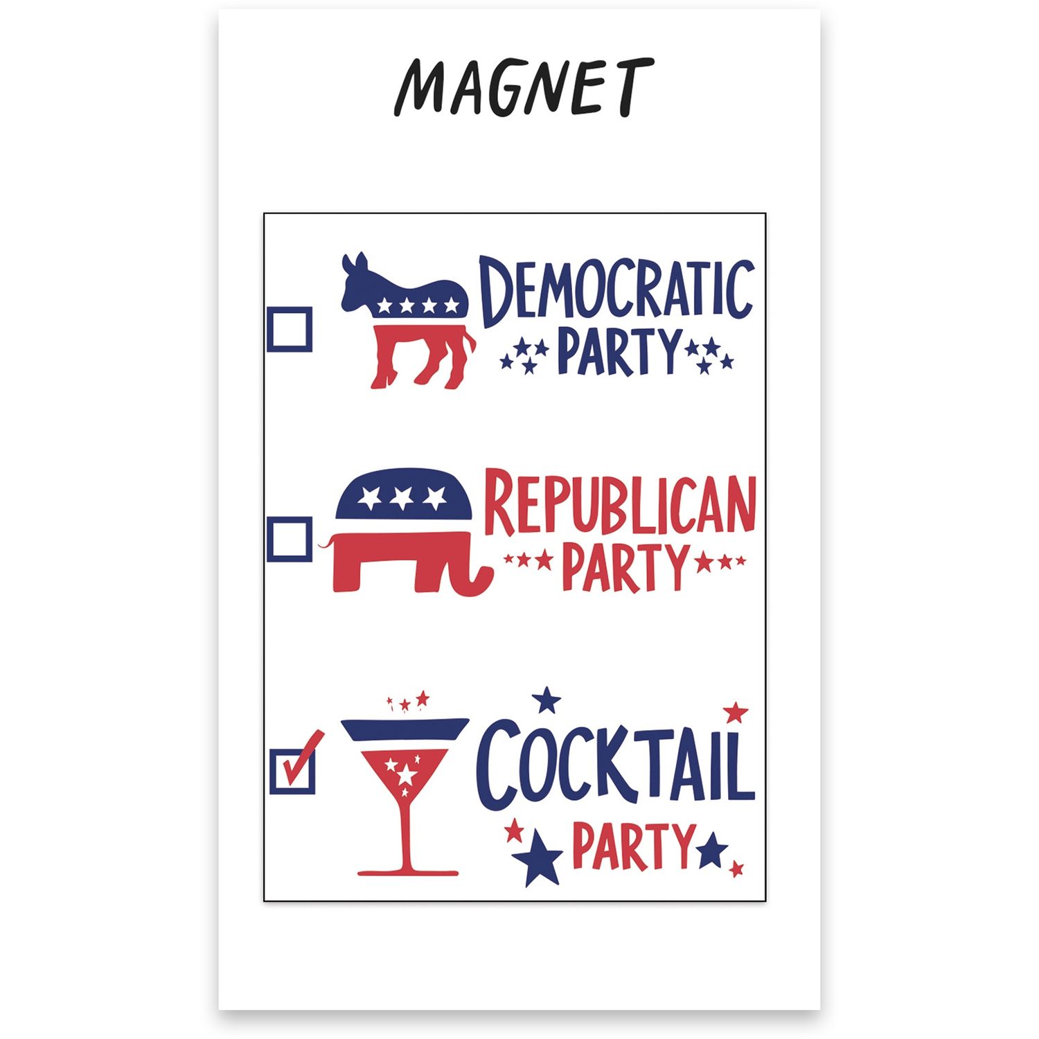 Cocktail Party Magnet