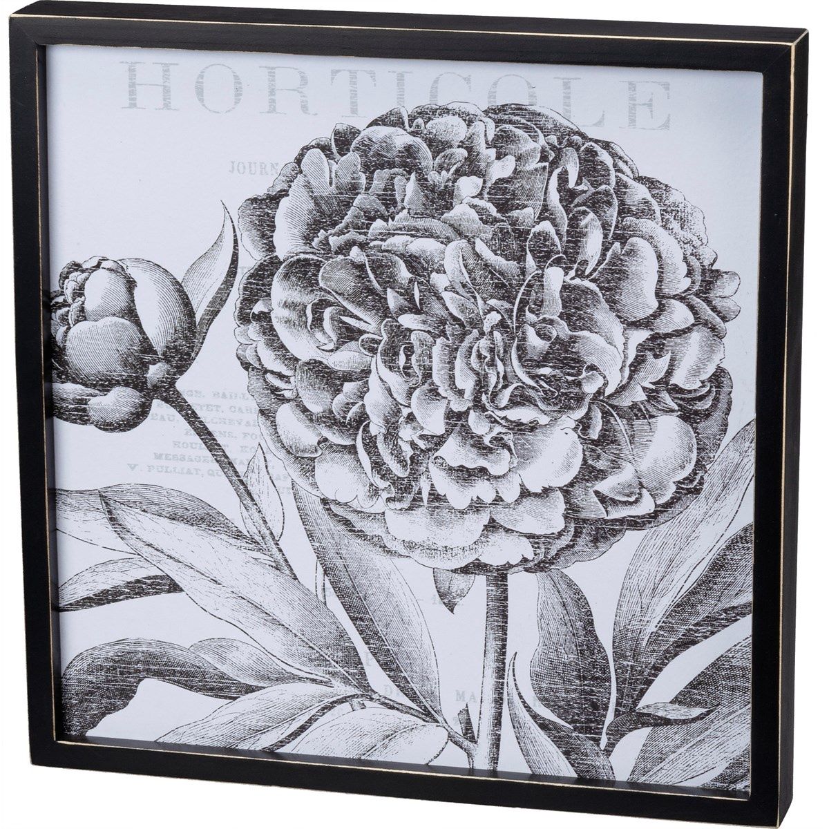 Inset Box Sign - Floral 44