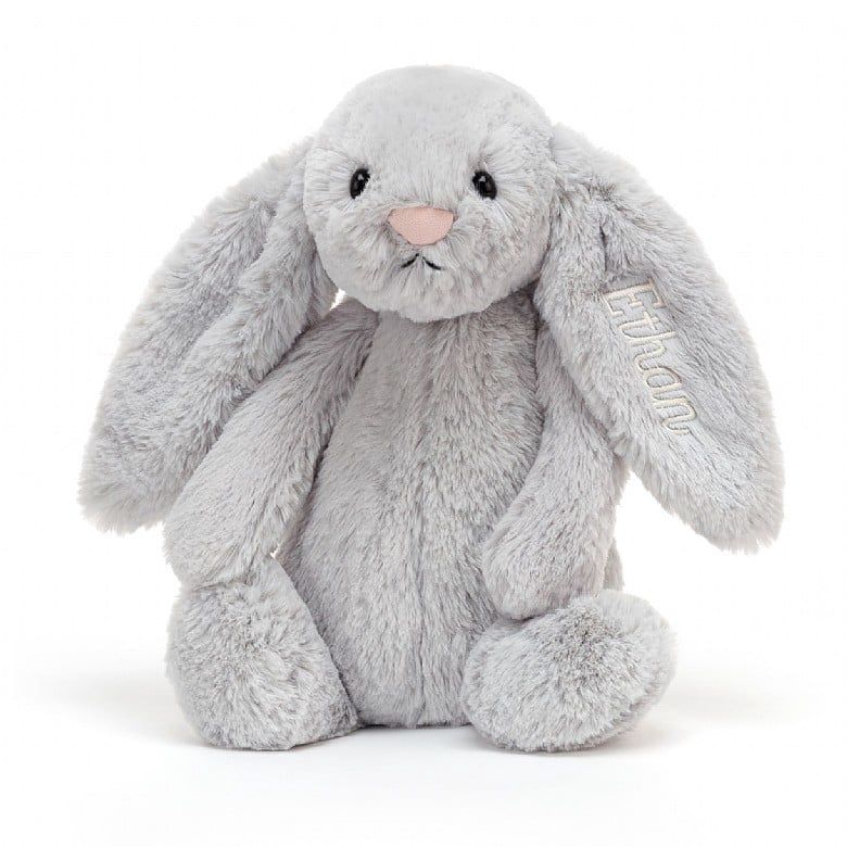 Bashful Bunny-Grey