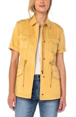 Short Sleeve Cargo Jacket