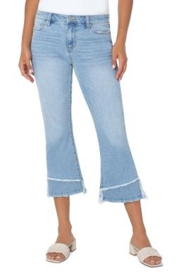 Hannah Cropped Flare W Hem