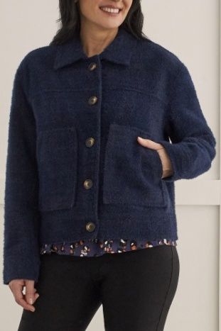 L/S BTN FRT LINED JACKETS