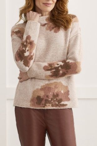 L/S FUNNEL NK SWEATER