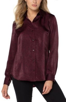 Button Up Woven Blouses