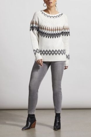 L/S INTARSIA SWEATERS