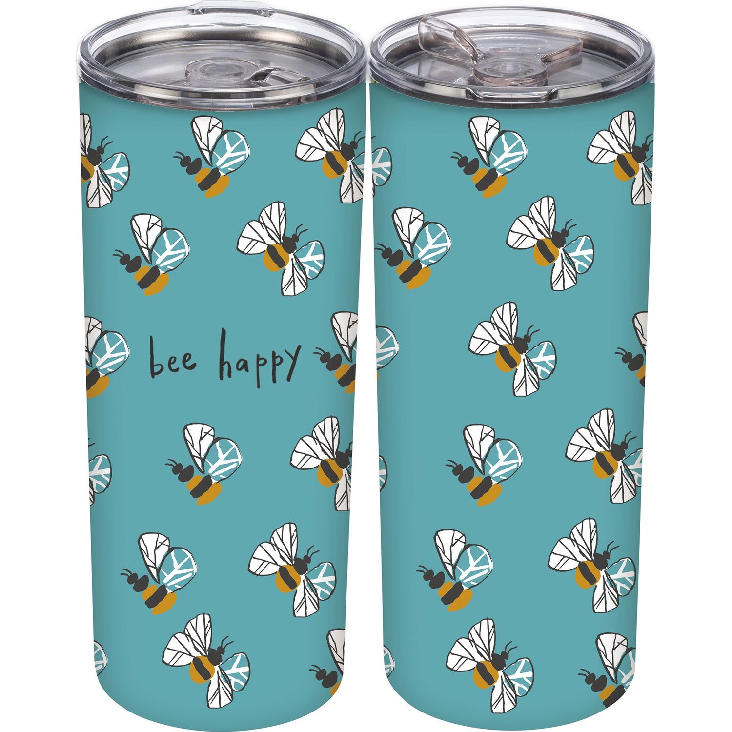 Coffee Tumbler - Bee Happy