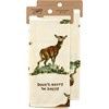 Doen't Worry Be Happy Kitchen Towel