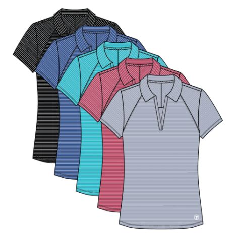 S/S POLO TOP