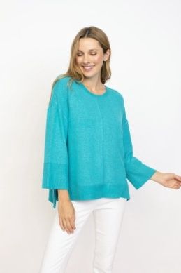 SFT FLEECE SLD BOXY CREW