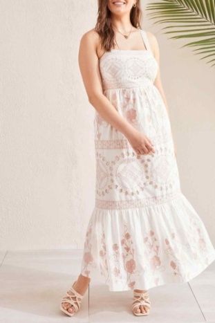 SLVLESS DRESS W/LININGS