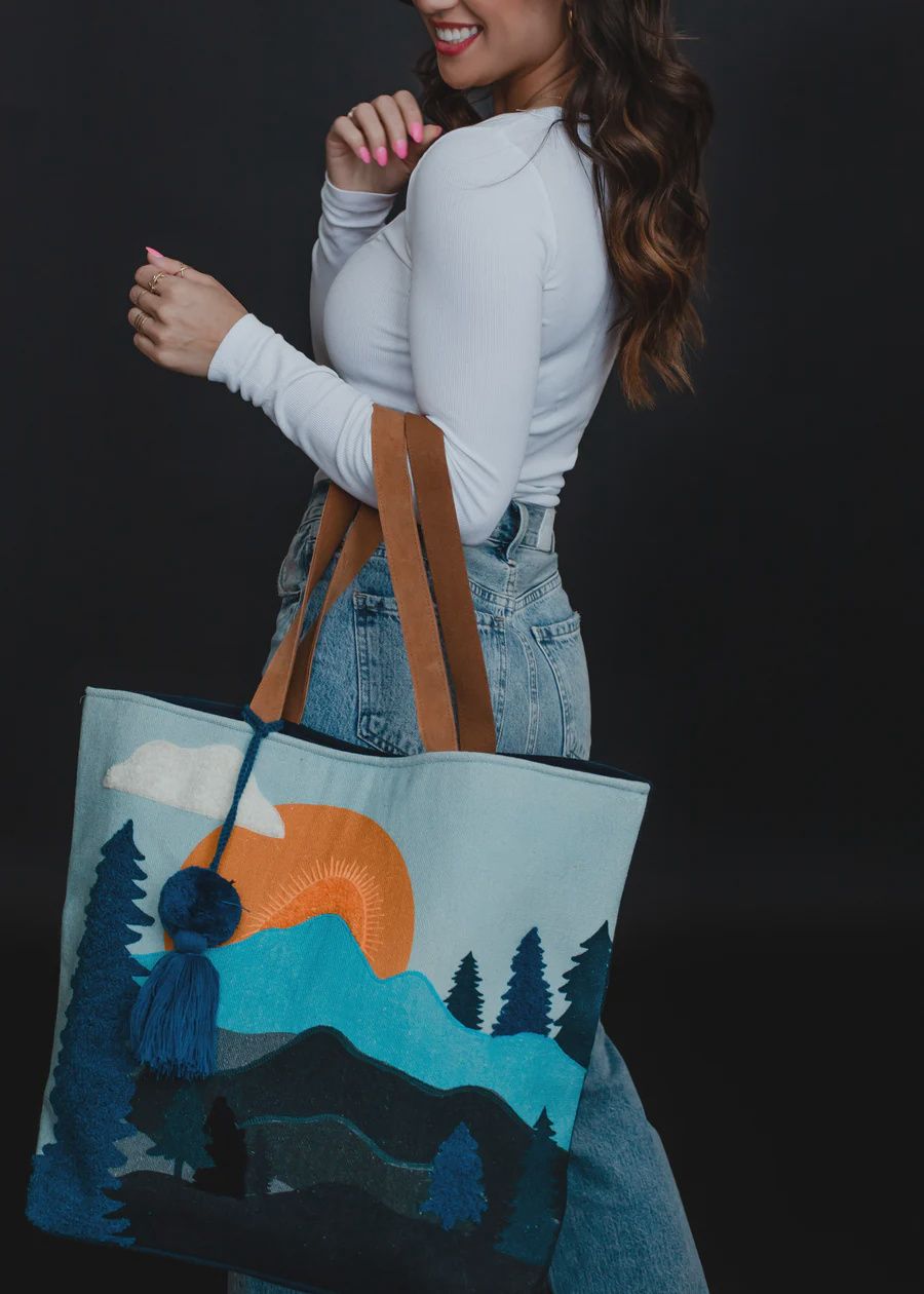 Mountain Scene Bags