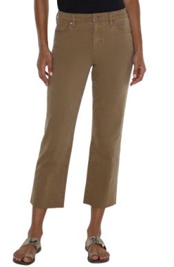 kennedy crop straight raw hem 27" ins