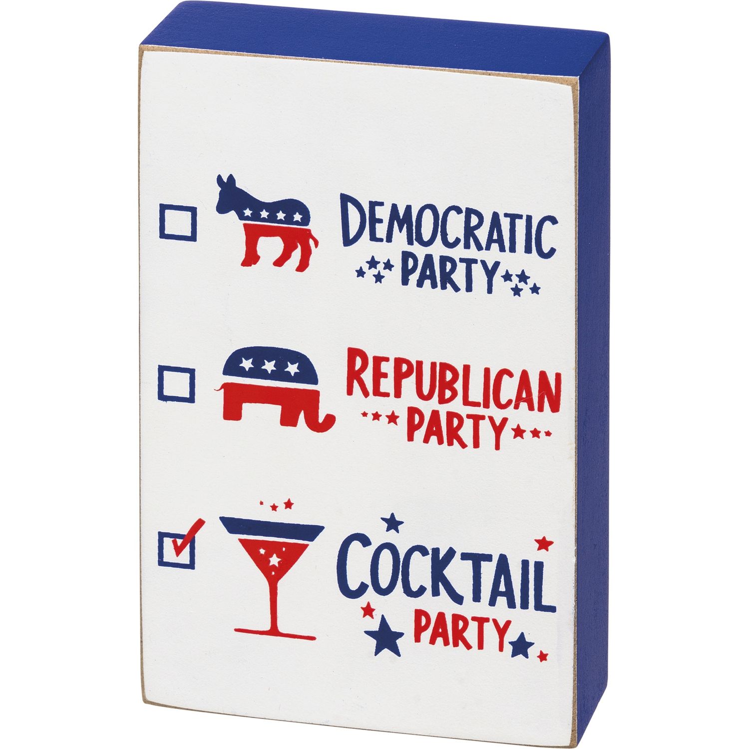 Cocktail Party Block Sign