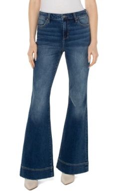 Hannah Hi-Rise Flare w Wide Hem 34in Ins