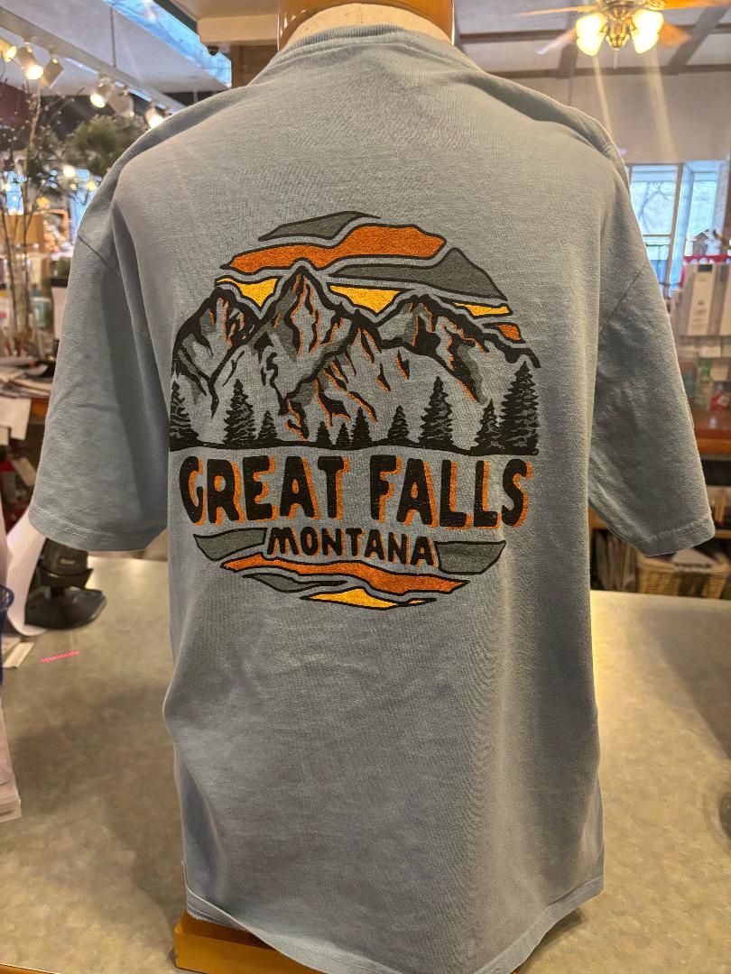 Great Falls Mountains Tee