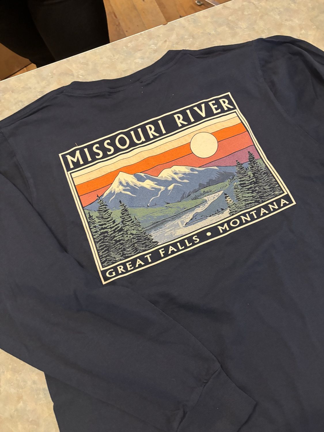 Missouri River Sunset