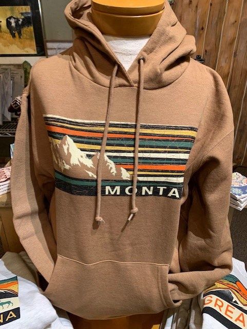 Montana Hoddie-H stripes