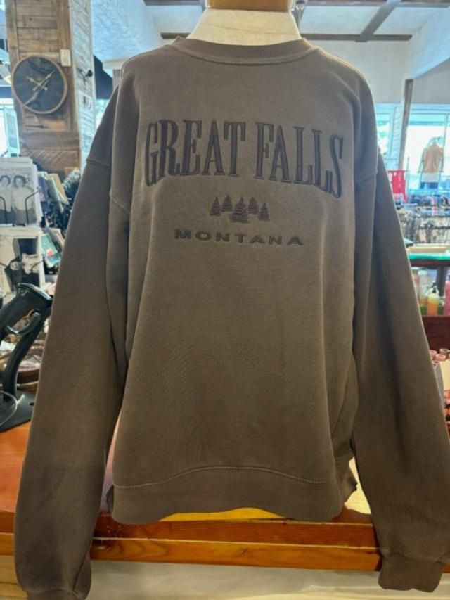 Embroidered GF Crew