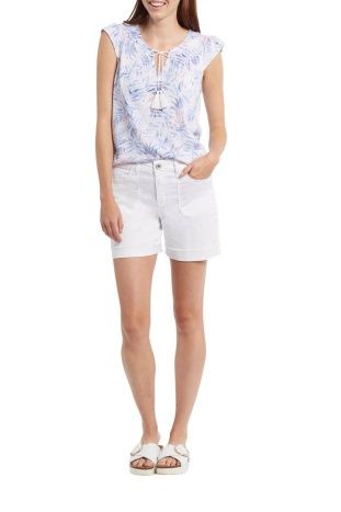 AUDREY FIT SHORTS WITH PATCH POCKETS
