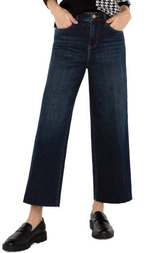 stride hr crop w wide cut hem 26in ins, Colour: eastmoor, Size: 2
