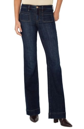 lucy bootcut w/ vintage pocket 34' ins, Size: 2
