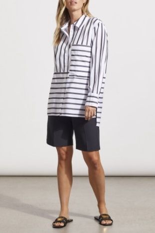 L/S BTN FRT SHIRT