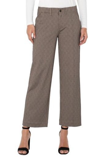 wide leg crop trouser w/ flap pkts, Size: 2