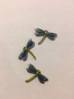 Colorful Dragonfly Charm
