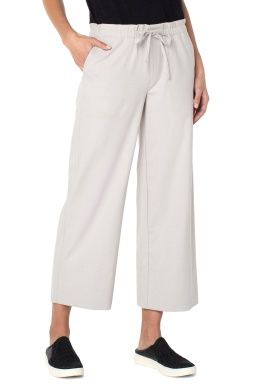 PULL ON TIE WAIST WIDE LEG ANKLE 26" INSEAM