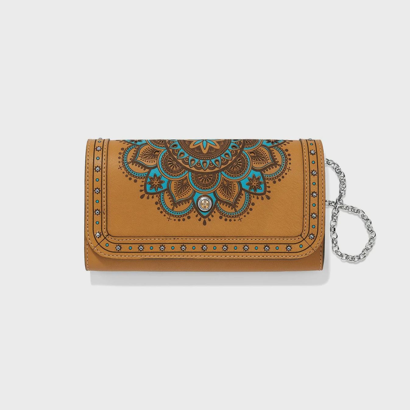 Camel Mosaic Large Wallet
