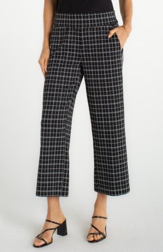 mabel pullon crop stovepipe w/ side stripe, Size: XS