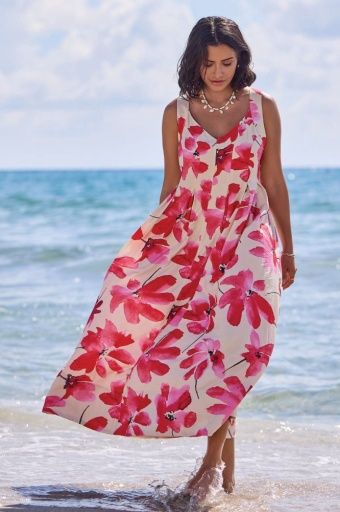 Slvless Dress W/ Lining