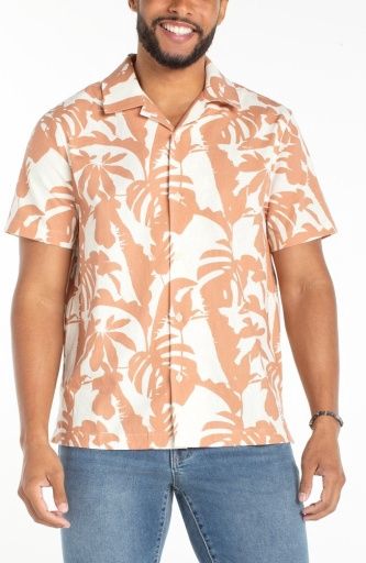 Men's S/S Button Camp Shirt