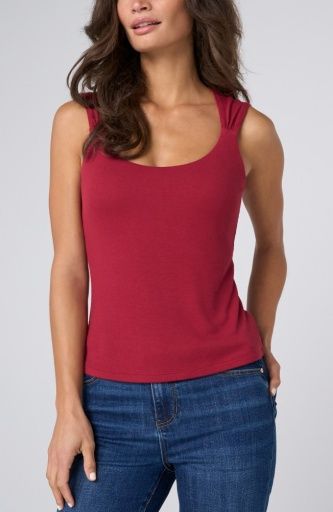 Slvless Built In Bra Top