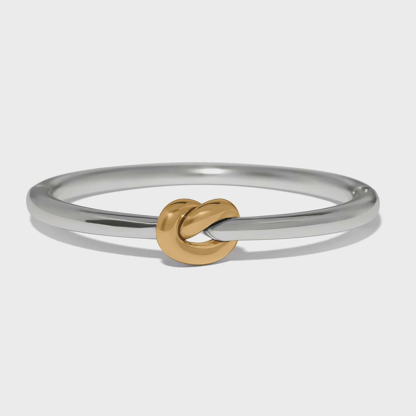 Interlok Single Knot 2 Tone Bangle